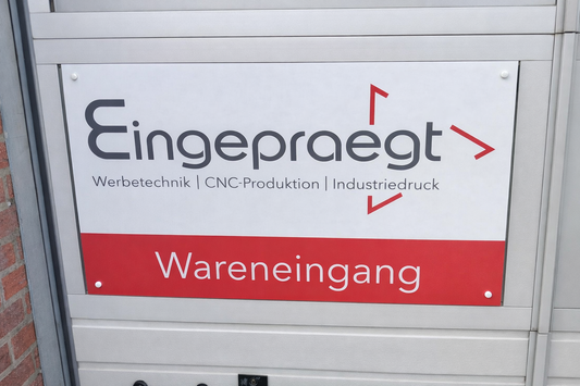 Aluverbund - 3mm inkl. Foliendruck 4/0C (Einseitig) (Alu-Paneel/Dibond)