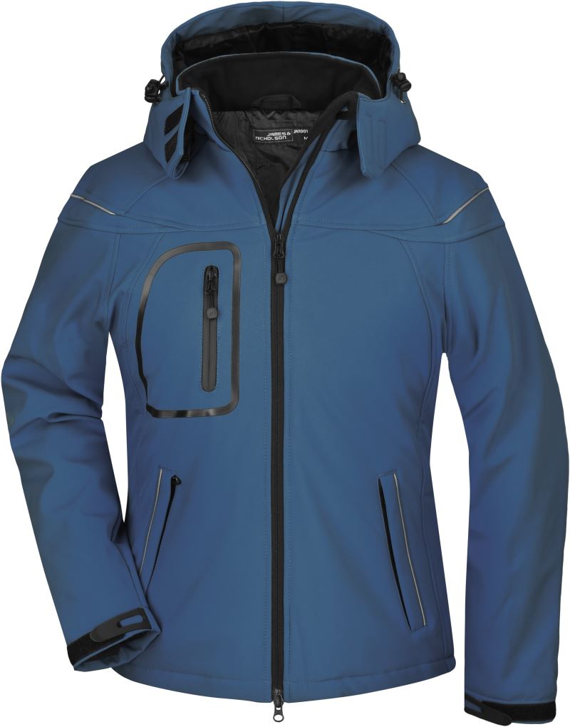 Daiber JN1001 Damen 3-Lagen Winter-Softshelljacke – navy