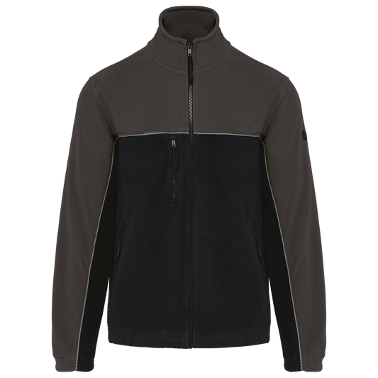 WK904 / Unisex / Zweifarbige Fleecejacke