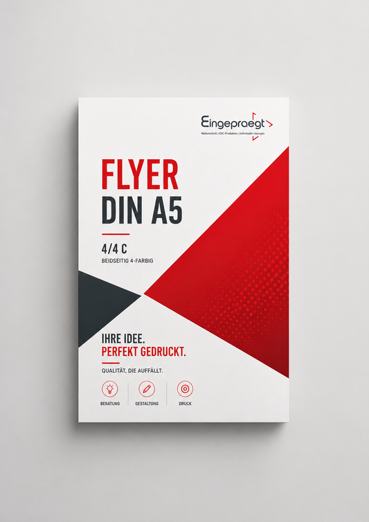 Flyer DIN A5, Matt- Glatt, 4/4C