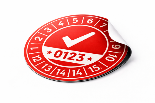 Aufkleber - Sicherheitsfolie, Dokumentenfolie