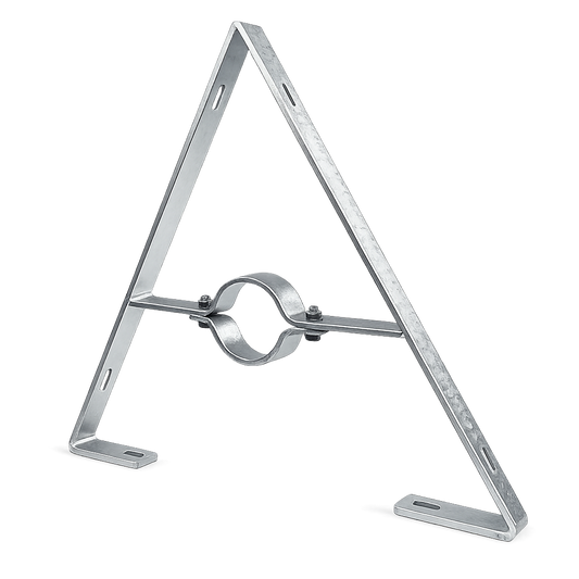 Schelle für dreiseitige Schilder-Montage