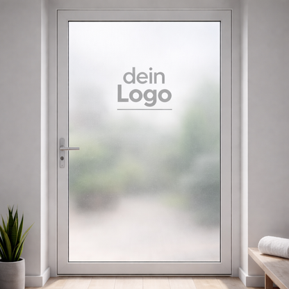 Fensterfolierung - Milchglas / Sichtschutz
