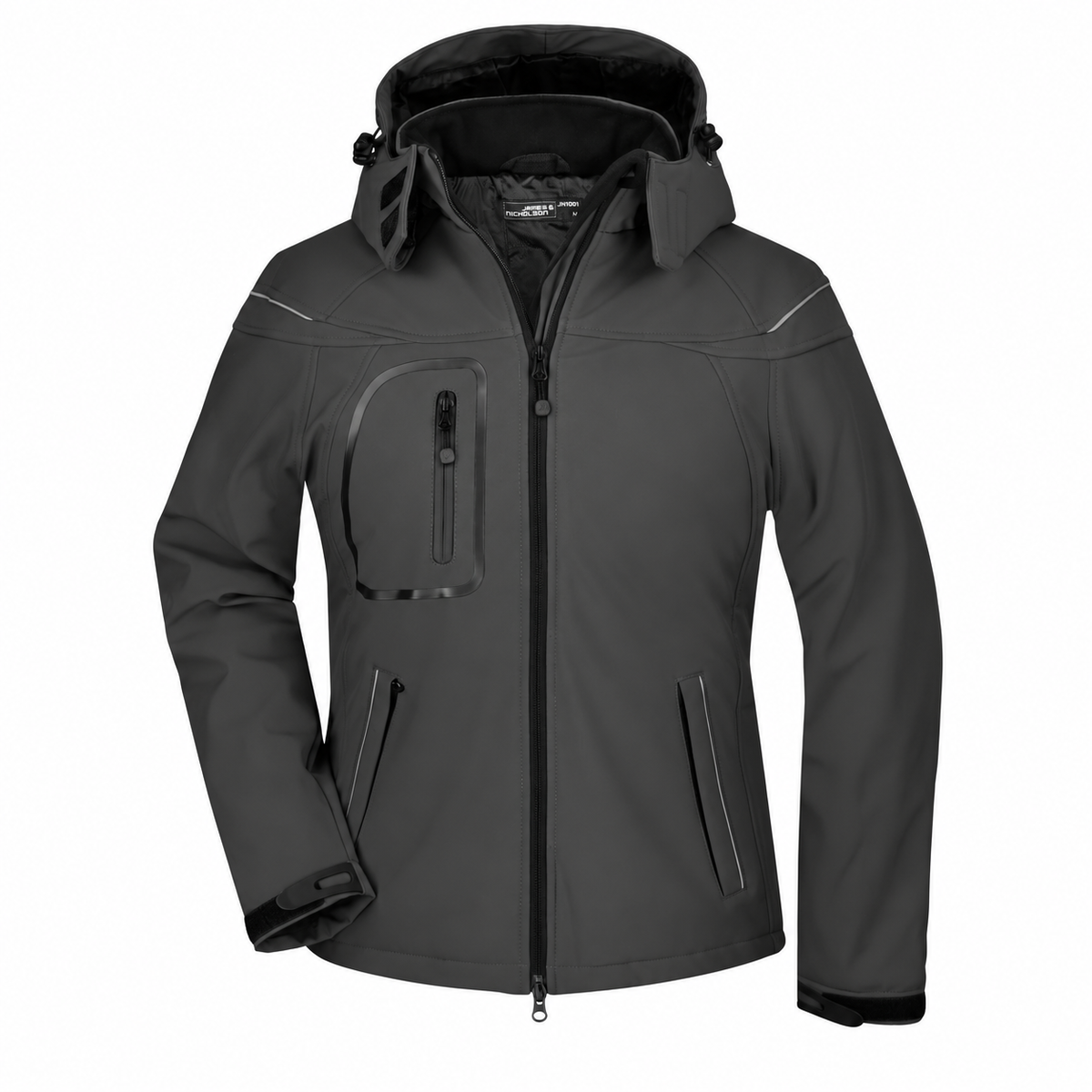 Daiber JN1001 Damen 3-Lagen Winter-Softshelljacke – black