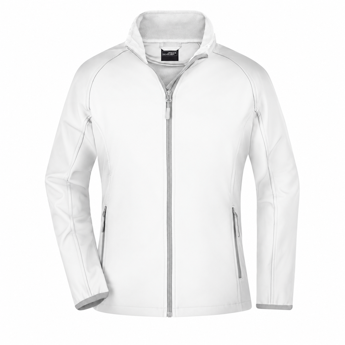 Daiber JN1129 Damen 2-Lagen Promo-Softshelljacke – white/white