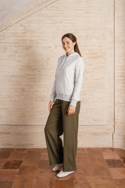 K4028 / Woman / Bio-Kapuzenpullover