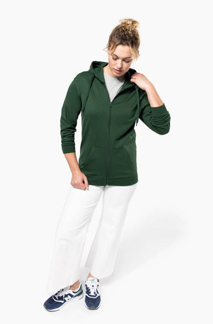 K479 / Unisex / Kapuzen-Sweatjacke