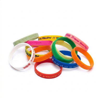 Silikonarmband ML3005 in Pantone-Farbe inkl. Veredelung