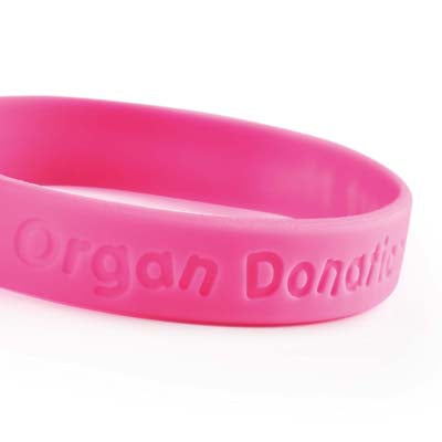 Silikonarmband ML3005 in Pantone-Farbe inkl. Veredelung