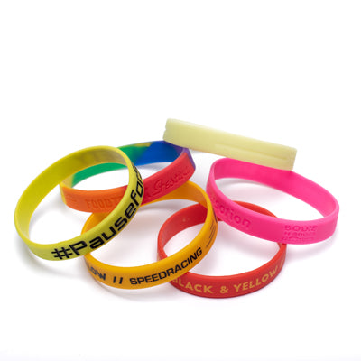 Silikonarmband ML3005 in Pantone-Farbe inkl. Veredelung