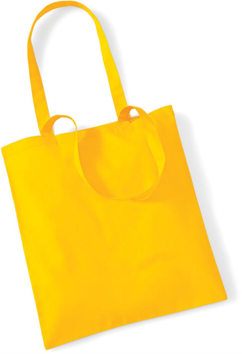 Westford Mill W101 Baumwolltasche Bag for Life – sunflower