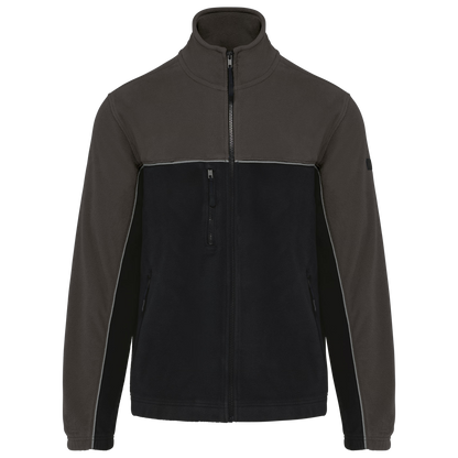 WK904 / Unisex / Zweifarbige Fleecejacke