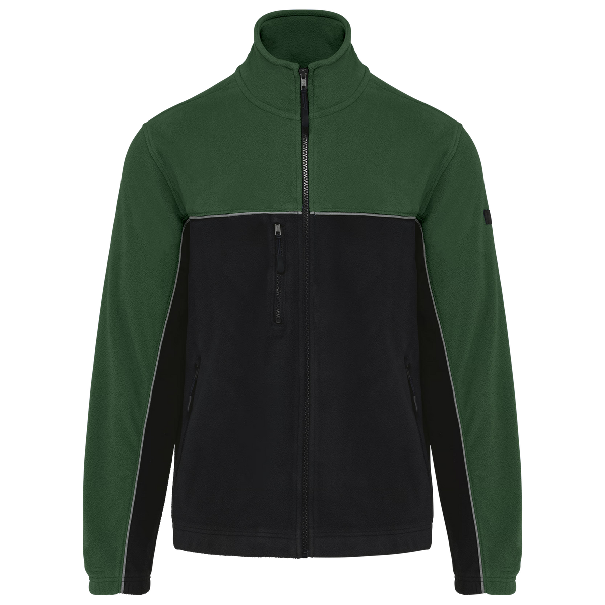 WK904 / Unisex / Zweifarbige Fleecejacke