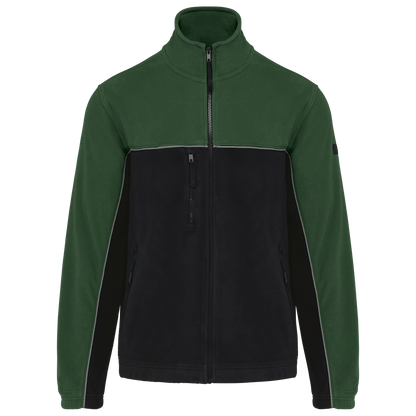 WK904 / Unisex / Zweifarbige Fleecejacke