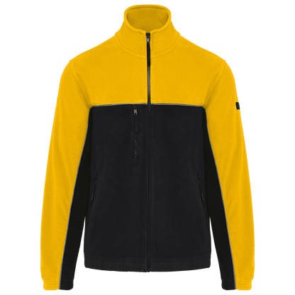 WK904 / Unisex / Zweifarbige Fleecejacke