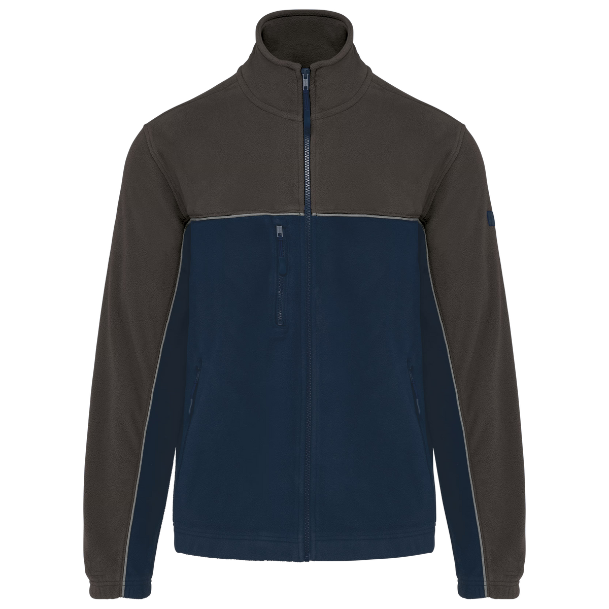 WK904 / Unisex / Zweifarbige Fleecejacke
