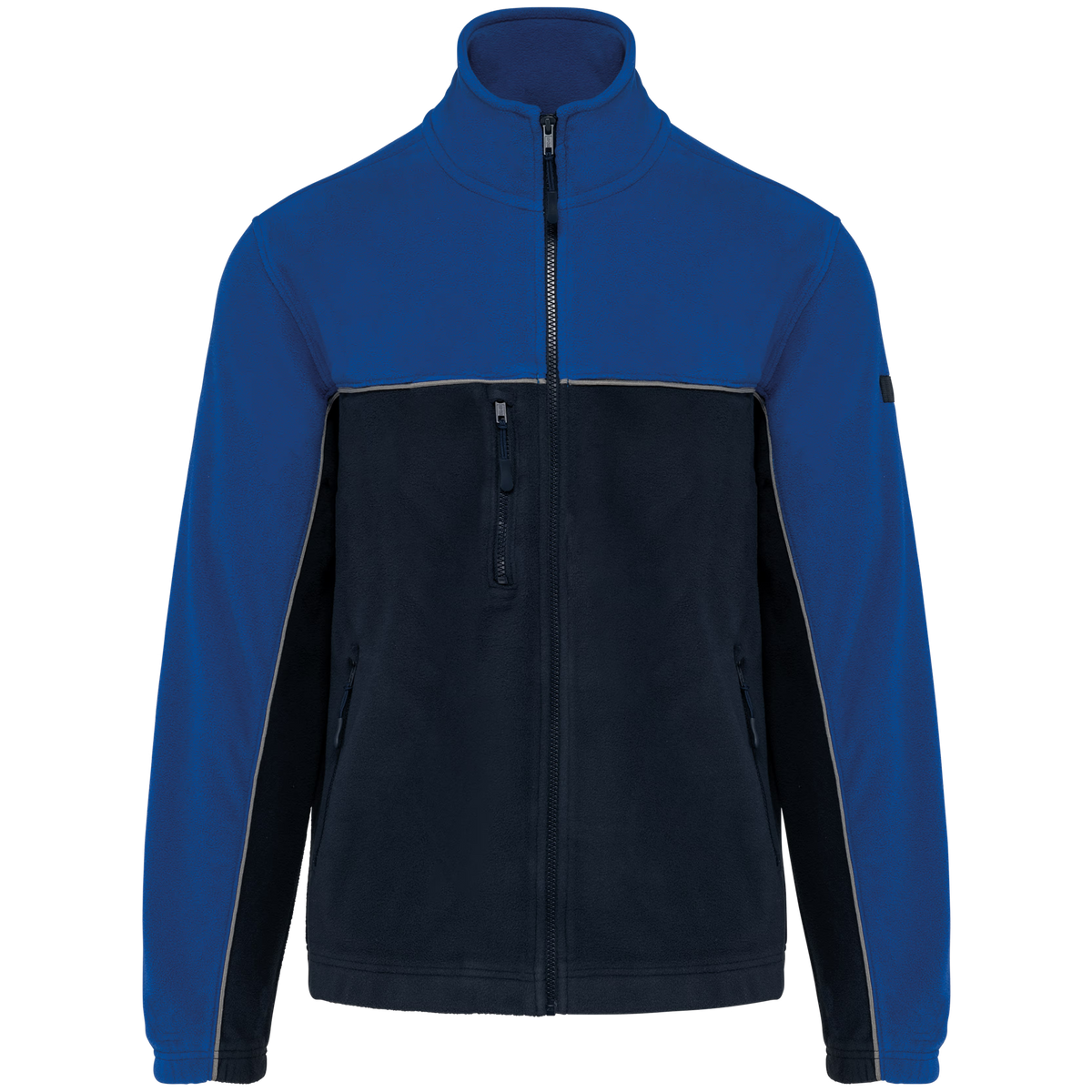 WK904 / Unisex / Zweifarbige Fleecejacke