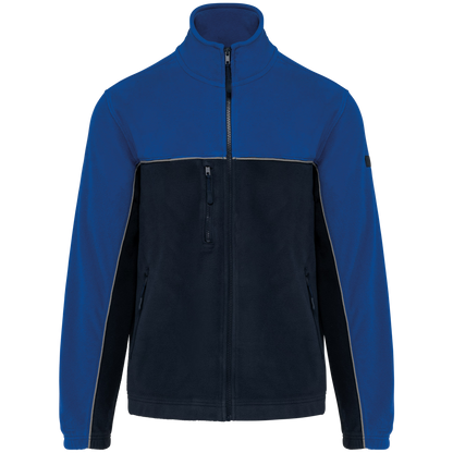 WK904 / Unisex / Zweifarbige Fleecejacke