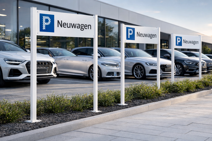 Parkplatzschildsystem