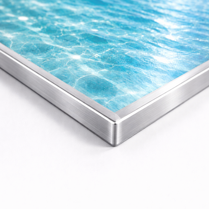 Stahlverbund - 3mm inkl. Foliendruck 4/0C (Einseitig) und umlaufendem Kantenschutz