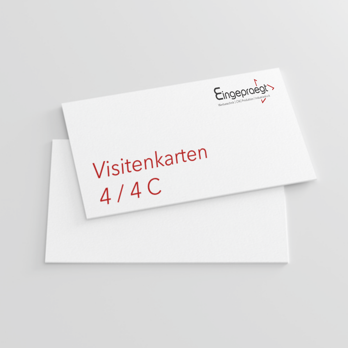 Visitenkarten - zweiseitiger partieller UV-Lack