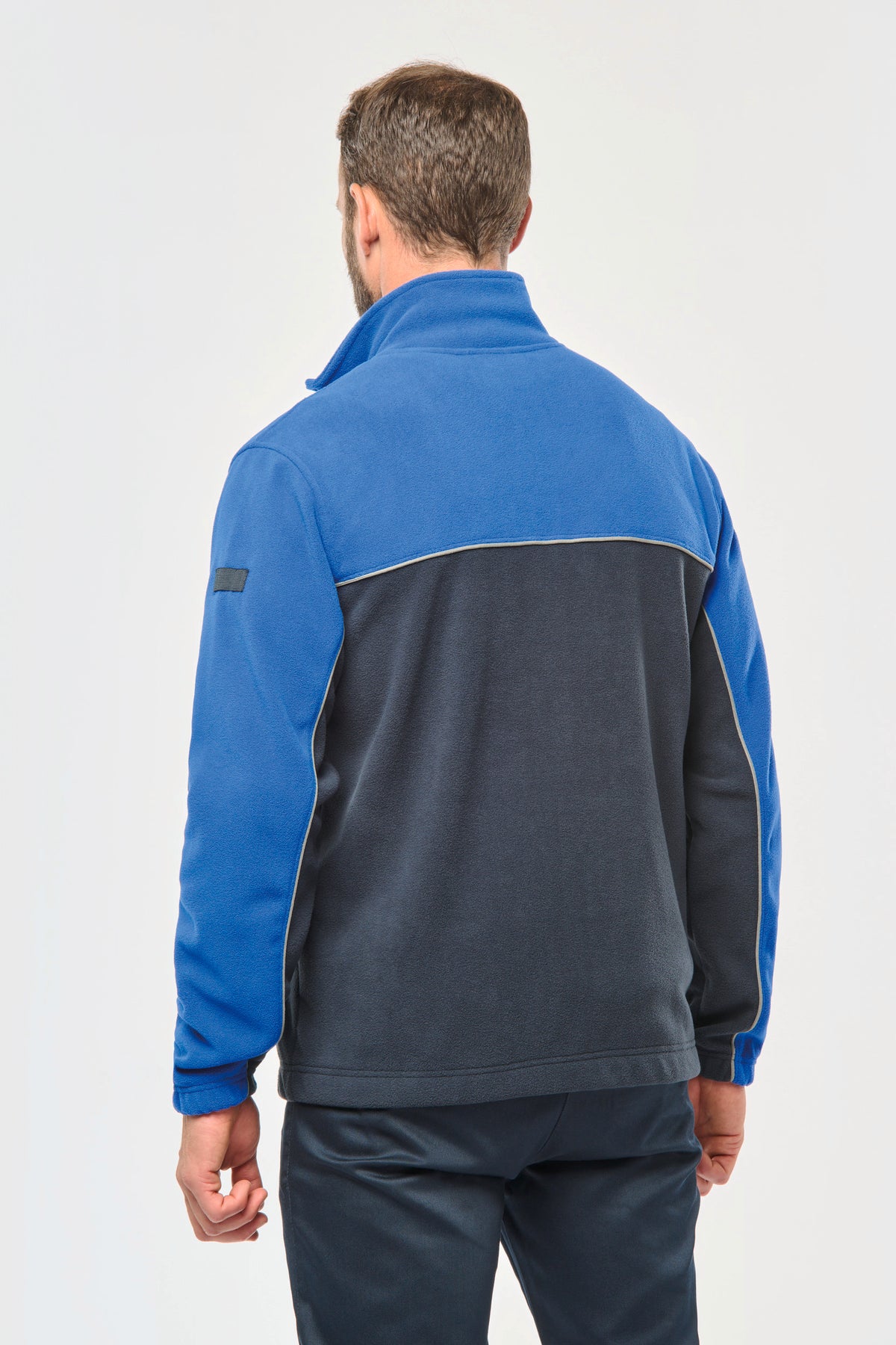 WK904 / Unisex / Zweifarbige Fleecejacke