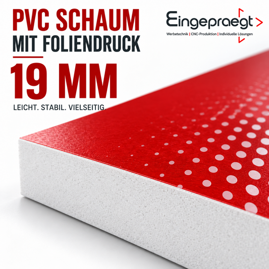 PVC-Schaum (Forex), 19mm, Einseitig