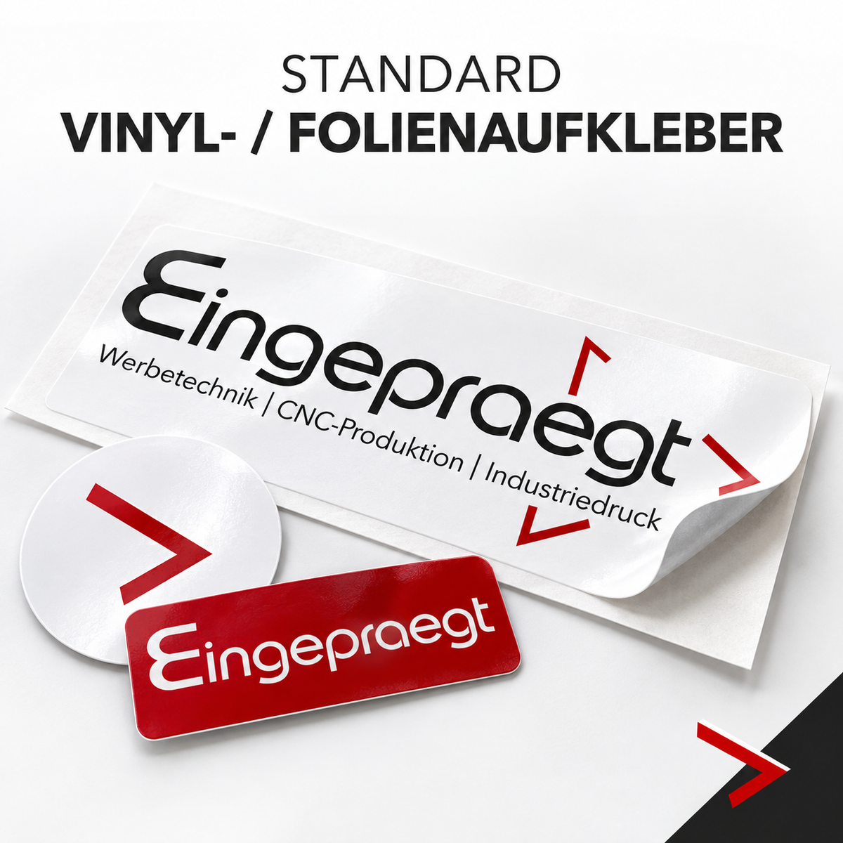 Vinyl- und Folienaufkleber