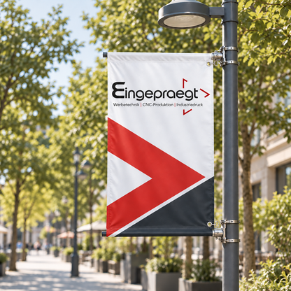 Streetbanner für Masten und Laternen
