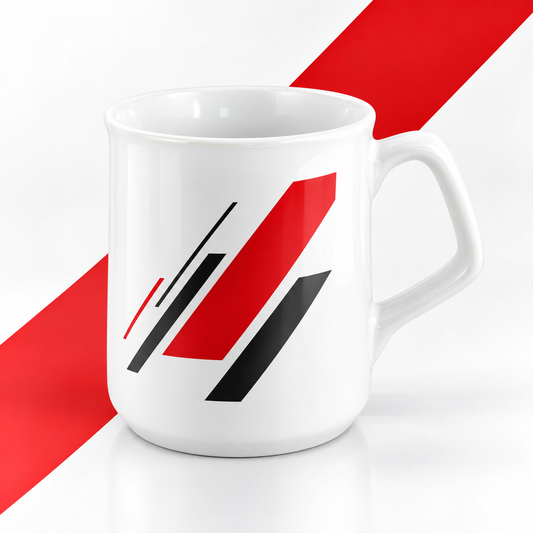Keramiktasse SPARTA 9 oz – inklusive Sublimationsdruck