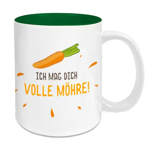 Keramiktasse Two Tones 11 oz – inklusive Sublimationsdruck