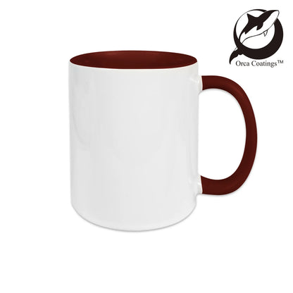 Keramiktasse Two Tones & Handle – inklusive Sublimationsdruck