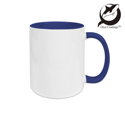 Keramiktasse Two Tones & Handle – inklusive Sublimationsdruck