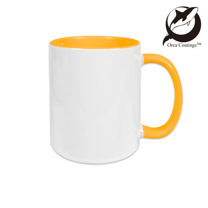 Keramiktasse Two Tones & Handle – inklusive Sublimationsdruck