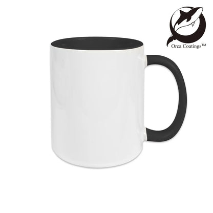 Keramiktasse Two Tones & Handle – inklusive Sublimationsdruck