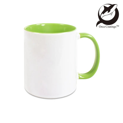 Keramiktasse Two Tones & Handle – inklusive Sublimationsdruck